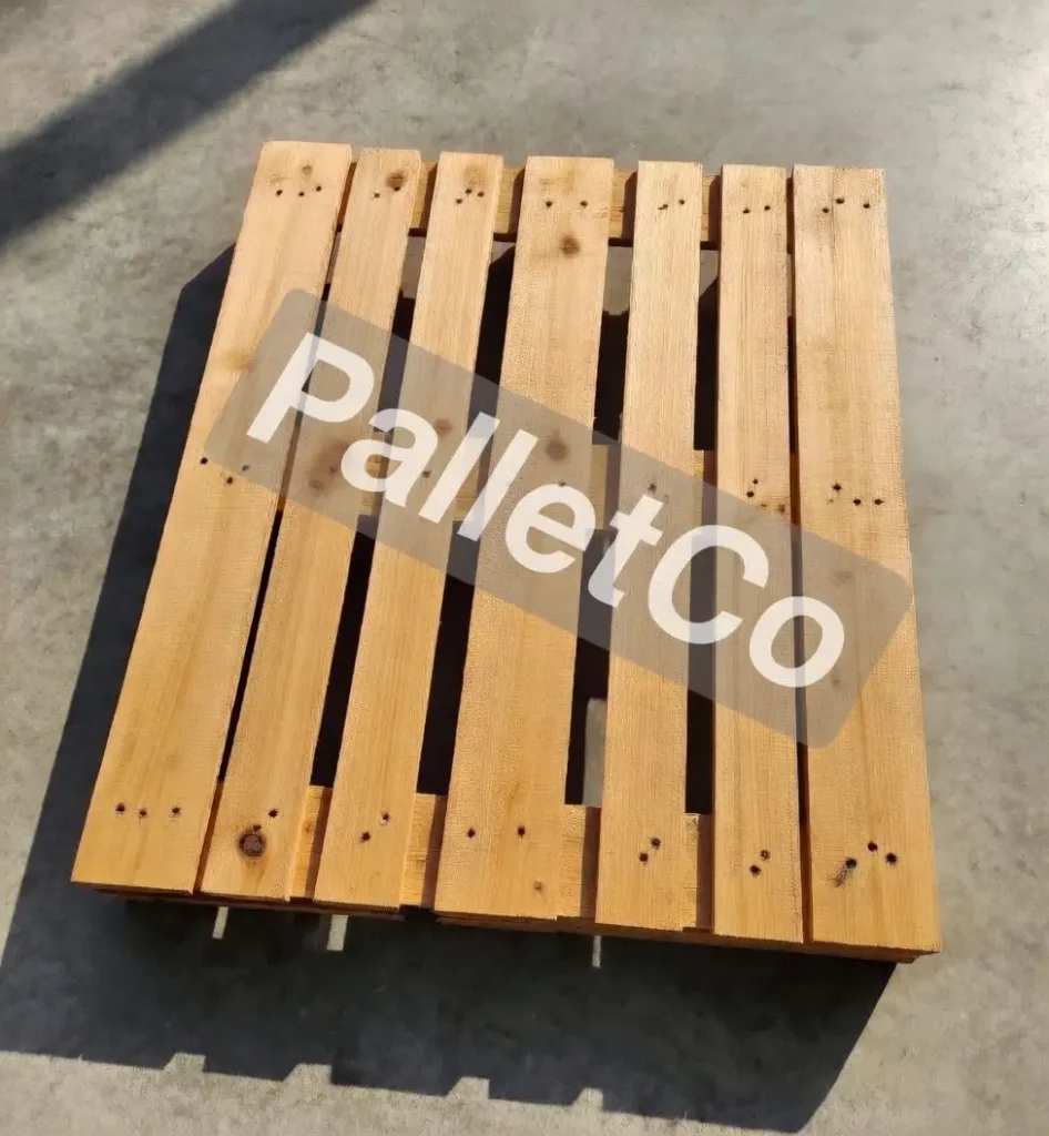 Pallet IRAM 10016 reforzado para cargas industriales pesadas