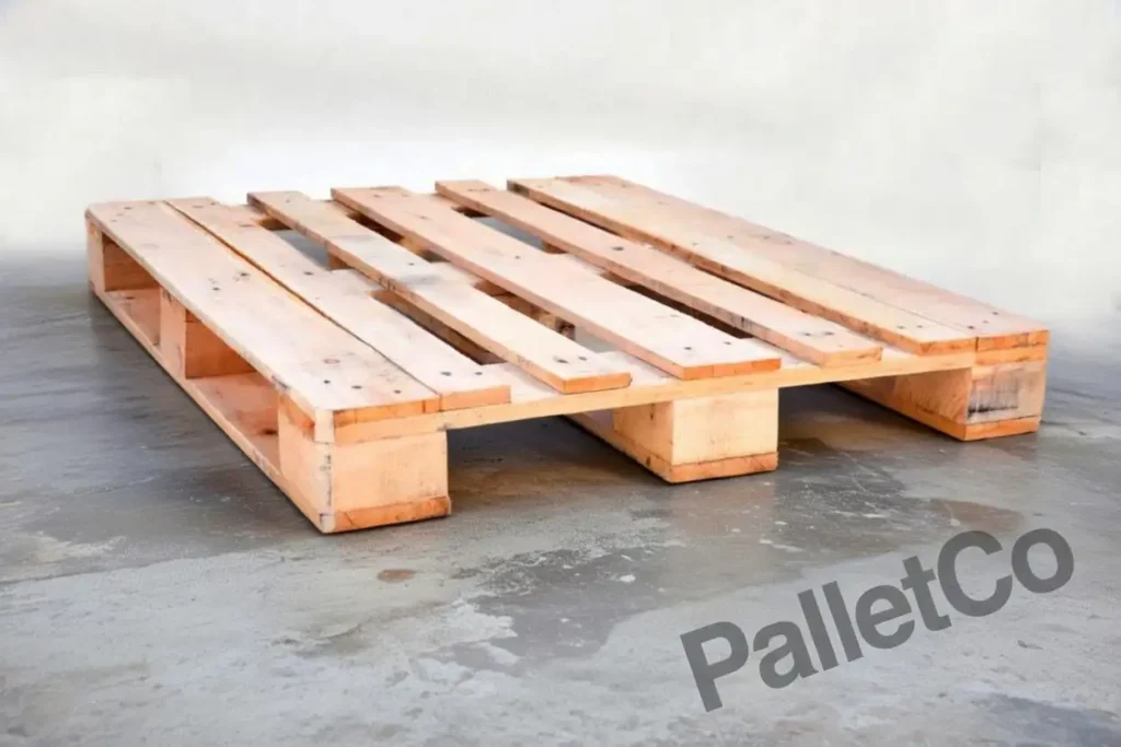Pallet de madera bajo norma IRAM 10016 para carga pesada